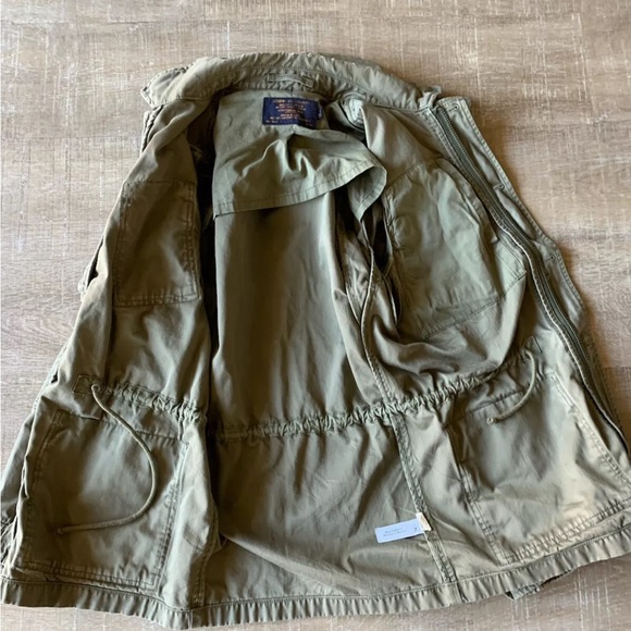 J. Crew Field Jacket Coat Men XS Military Grade A22 Type G38 Olive green AA0234 - Picture 7 of 12
